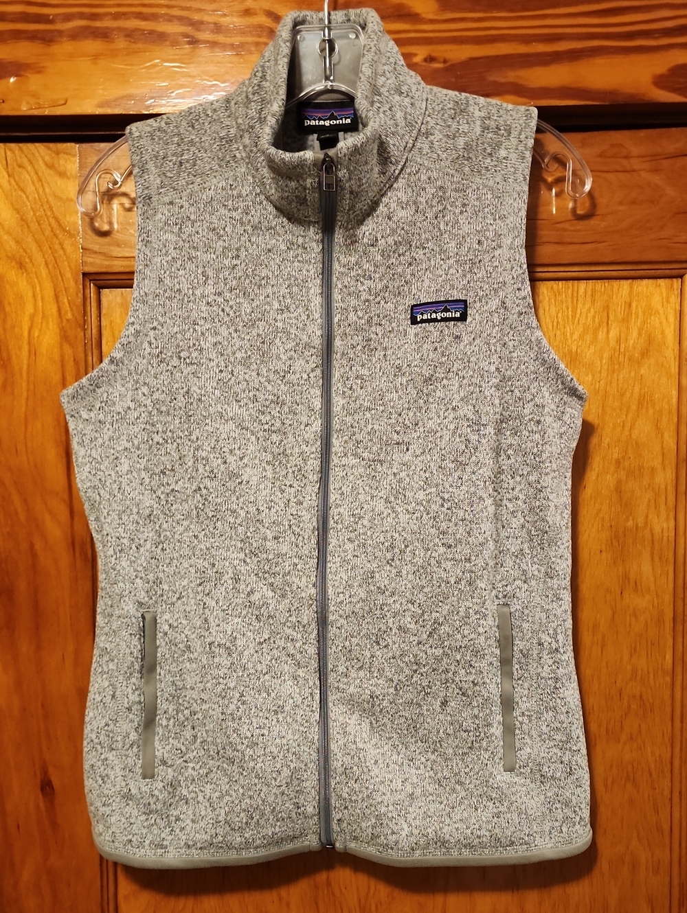 Patagonia Women's Better Sweater Full-Zip Fleece Vest In Birch White Medium